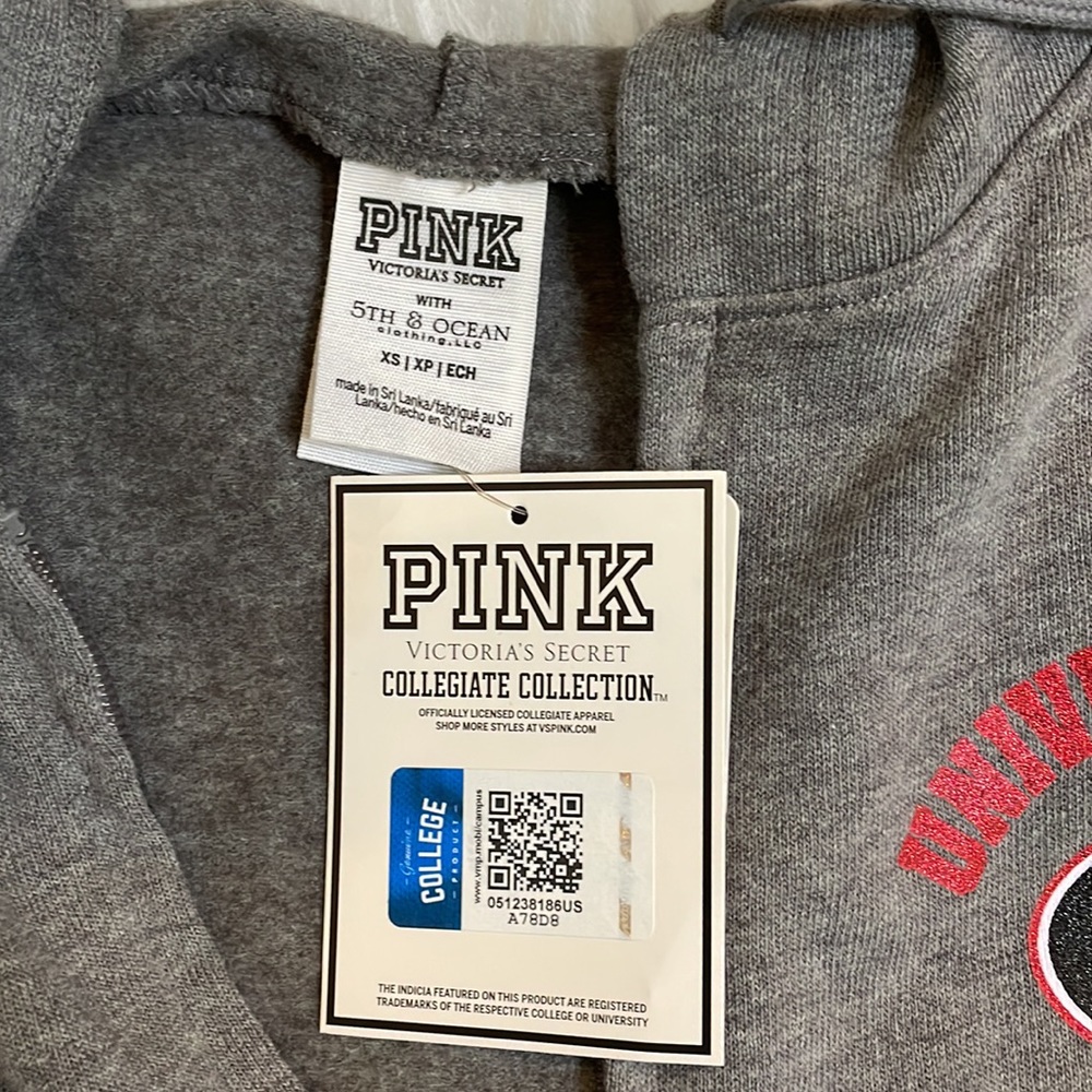 Victoria's Secret PINK Collegiate Collection Sweatshirt & Sweat-pant Set - UGA - Picture 8 of 16